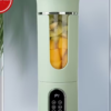Mini Extracteur de Jus et Blender Portable Hilton 530ml – Mixeur Sans Fil 12 Lames, 21000 RPM avec Broyeur de Glace et Auto-Nettoyage pour Smoothies et Voyage