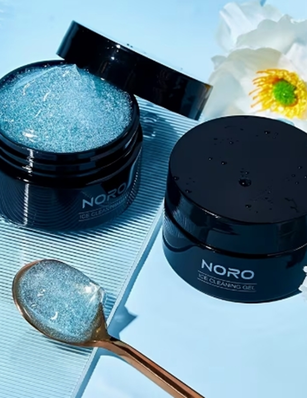 Gel Cristaux de Glace au Charbon de Bambou – Nettoyant Détoxifiant Pores Gras, Anti-Imperfections et Hydratation Doux Mixte