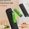 Mousseur à Lait Électrique Portable Multicolore – Émulsionneur et Mélangeur Polyvalent avec Étui de Rangement pour Lattes, Cappuccinos et Shakes Protéinés – Image 3