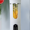Mini Extracteur de Jus et Blender Portable Hilton 530ml – Mixeur Sans Fil 12 Lames, 21000 RPM avec Broyeur de Glace et Auto-Nettoyage pour Smoothies et Voyage