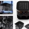Friteuse à Air Sans Huile XXL 10,5L avec Fenêtre Visible – Air Fryer Électrique 1800W, 7 Programmes Prédéfinis, Technologie de Cuisson Rapide et Économe en Énergie