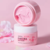 LAIKOU Masque de Boue Sakura 0.88Oz – Masque à l'Argile Hydratant, Nettoyant Pores Hypoallergénique et Booster d'Éclat