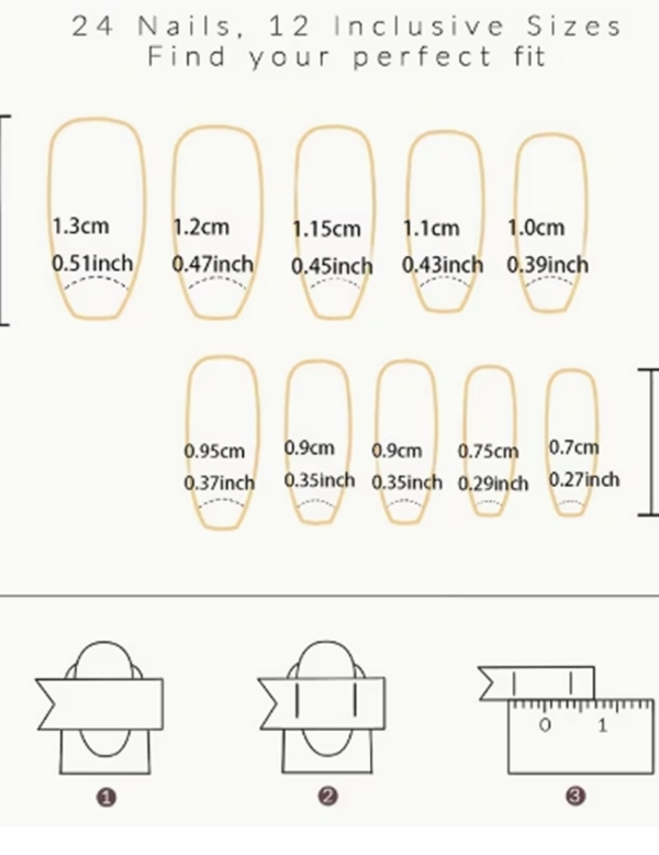 Faux Ongles Longs Forme Coffre Brillants Bleus et Roses – Kit de 24 Pièces Réutilisables, Style Français Moderne avec Ondulations et Motif Algue Marin