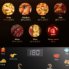 Friteuse à Air Sans Huile XXL 10,5L avec Fenêtre Visible – Air Fryer Électrique 1800W, 7 Programmes Prédéfinis, Technologie de Cuisson Rapide et Économe en Énergie