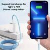 ot de 10 Câbles de Charge Rapide USB-C vers USB-C 60W – Pack Éco Premium, Optimisé Apple CarPlay & Android Auto, Design Moderne en Plastique Durable