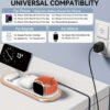 Station de Charge Sans Fil Rapide 3-en-1 15W – Chargeur Pliable pour iPhone 17/16/15, Apple Watch (Toutes Séries & Ultra) & AirPods (Pro/2/3/4)
