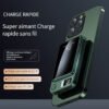 Rectangle 881(1) MagSafe 10 000 mAh – Charge Rapide Multi-Ports (22.5W / PD 20W), Écran LED Numérique & Batterie de Secours d'Urgence Plein Air