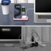 Station de Charge Sans Fil Pliable 3-en-1 – Charge Rapide pour iPhone 17/16/15, Apple Watch & AirPods – Image 5