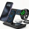 Station de Charge Sans Fil Pliable 3-en-1 – Charge Rapide pour iPhone 17/16/15, Apple Watch & AirPods – Image 4