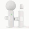 Microphone Cravate Sans Fil HITOZON – Enregistrement USB-C & Sans Fil, Audio en Un Toucher pour Smartphones, Tablettes et Ordinateurs