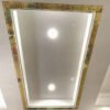 Lot de 8 Stickers Muraux versace  Miroir Acrylique Géométriques