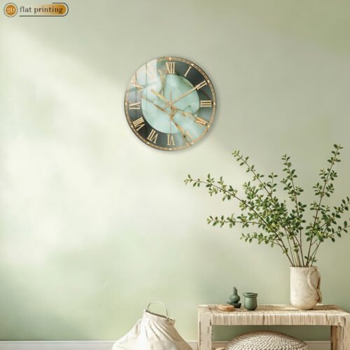 Horloge Murale Ronde en Bois Élite