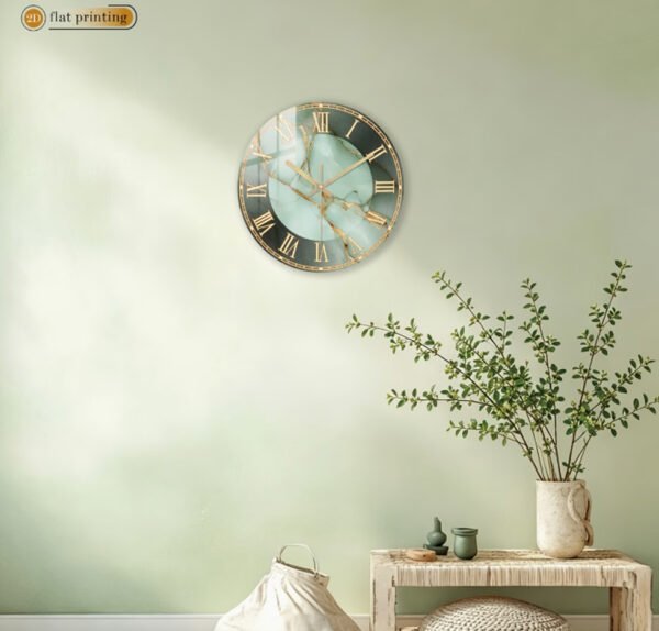 Horloge Murale Ronde en Bois Élite