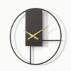 Horloge Murale Silencieuse "Tendance Minimaliste" en Fer forgé