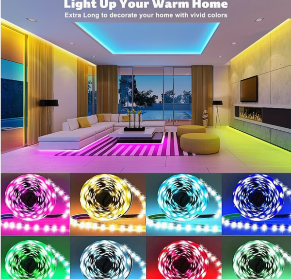 Bandeau LED RGB Intelligent (Longueur au choix : 5m ou 30m)