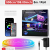 Guirlande Lumineuse LED Intelligente RGB – Forme Personnalisable