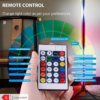 Rectangle 890 Éclairage de Sol RVB Connecté – Colonne Lumineuse d'Ambiance avec Alimentation USB