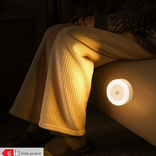 Lumière & Luminosité Réglable Murale Moderne & Veilleuse LED Sans Fil
