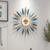 Horloge Murale Silencieuse "Pétale Contemporain