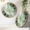 Horloge Murale Ronde en Bois Élite