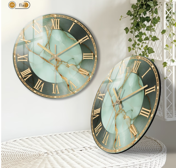 Horloge Murale Ronde en Bois Élite
