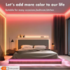 Rectangle 891 Ruban LED Néon Flexible RGB USB (1m / 3m / 5m) – Cordon Lumineux Effet Néon