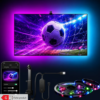 Rectangle 891 Rétroéclairage LED TV Intelligent ICRGB (Longueur : 5m / 18 pieds) – Ruban Lumineux Bluetooth Connecté via App