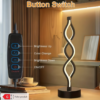 Lampe de Table et Chevet LED Moderne – Lampe Connectée USB avec Interrupteur