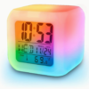 Réveil Cube Lumineux LED Tactile