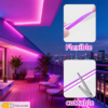 Bande Lumineuse LED Néon Rose Premium – Gaine Silicone Flexible