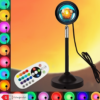 Lampe Coucher de Soleil RGB "Plein d'Ambiance" 16 Couleurs