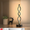 Lampe de Table et Chevet LED Moderne – Lampe Connectée USB avec Interrupteur