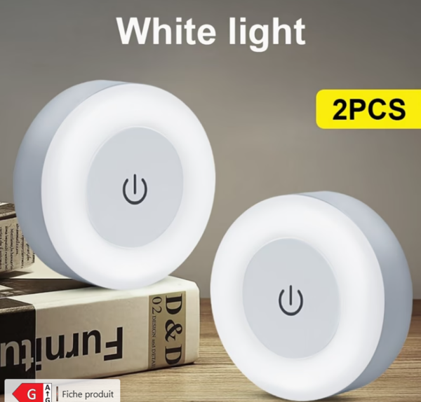 Lumière & Luminosité Réglable Murale Moderne & Veilleuse LED Sans Fil