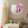Miroir Lumineux Néon LED Hello Kitty