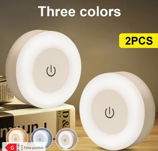 Lumière & Luminosité Réglable Murale Moderne & Veilleuse LED Sans Fil