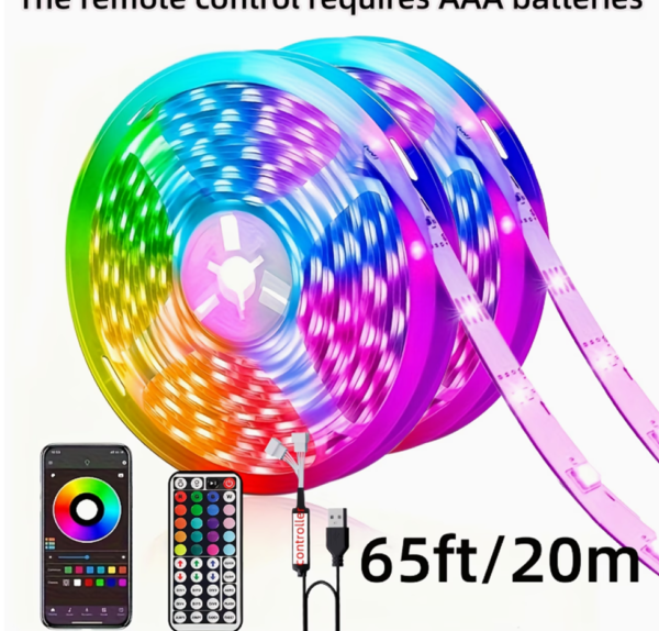 Bandeau LED RGB Intelligent (Longueur au choix : 5m ou 30m)