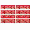 Lot de 8 Stickers Muraux versace  Miroir Acrylique Géométriques