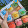 Coffret Cadeau 6 Baumes à Lèvres Fruités – Soin Hydratant, Nourrissant et Incolore pour Homme et Femme