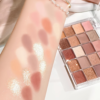 Palette de Fards à Paupières 20 Teintes – Tons Roses, Beiges et Terre avec Finis Mats et Nacrés