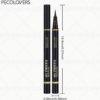Stylo Eyeliner Liquide Noir Intense – Séchage Rapide, Waterproof et Longue Tenue pour Festivals