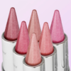 Set de Maquillage Lèvres Métallique Brillant Pudaier – Rouge à Lèvres et Gloss Pailleté Tons Rose et Violet