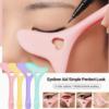 Applicateur de Mascara et Guide Eyeliner Multifonction – Outil de Beauté en Silicone