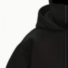 Veste Sweat à Capuche Zippé pour Homme – Motif Anglais Rétro et Design Double Capuche Coupe Ample
