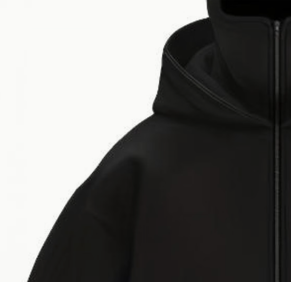 Veste Sweat à Capuche Zippé pour Homme – Motif Anglais Rétro et Design Double Capuche Coupe Ample