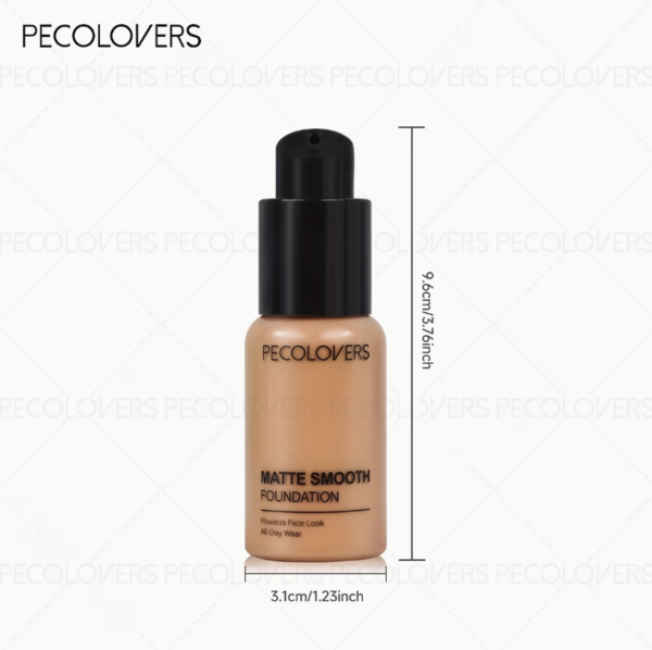 Fond de Teint Liquide Pro Flawless – Haute Couvrance Totale, Waterproof et Longue Tenue