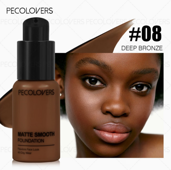 Fond de Teint Liquide Pro Flawless – Haute Couvrance Totale, Waterproof et Longue Tenue