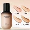 Pudaier Lot de 2 Fond de Teint Liquide Magic Minerals – Brume Fixante Impeccable avec Pinceau Applicateur