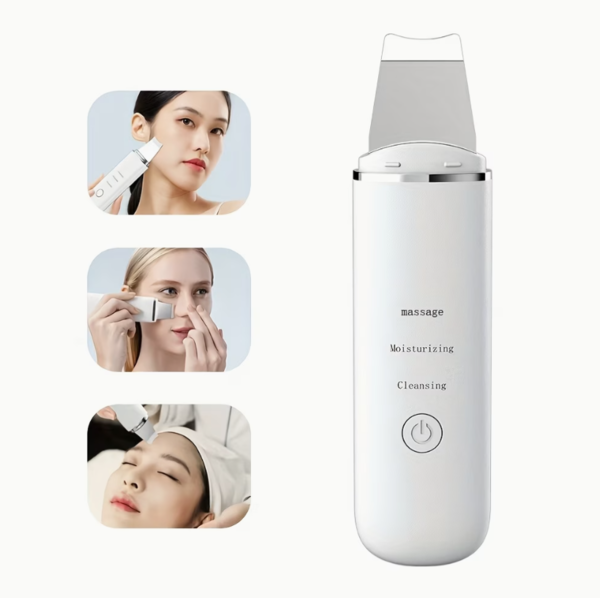 AmazeFan Skin Scrubber – Nettoyeur Visage à Ultrasons, Machine de Beauté et Outil de Soins Personnels