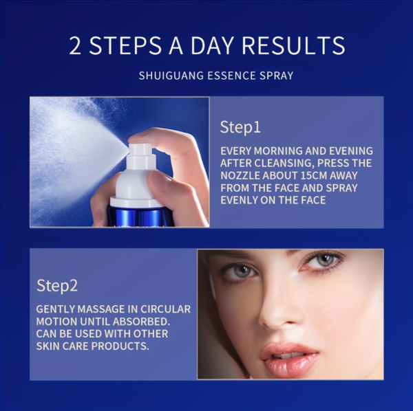 Sérum Visage Anti-Âge 100 ml – Nicotinamide, Acide Hyaluronique, Collagène et Squalane Végétal