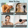 Brosse de Nettoyage Électrique Visage en Silicone – Masseur Vibrant et Nettoyeur de Points Noirs Rechargeable USB
